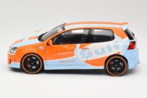 Volkswagen Golf Mk5 Zender Gulf Norev 1:18 188454 Kov – obrázek 4 z 8