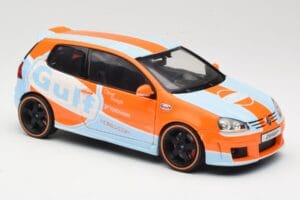 Volkswagen Golf Mk5 Zender Gulf Norev 1:18 188454 Kov – obrázek 6 z 8