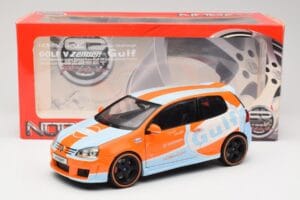 Volkswagen Golf Mk5 Zender Gulf Norev 1:18 188454 Kov – obrázek 8 z 8
