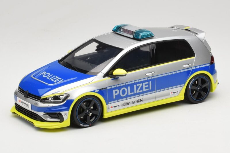 Volkswagen Golf Mk7 R Oettinger Policie Šedý Otto 1:18 OT1117 Pryskyřice