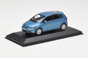 Volkswagen Golf Plus Mk5 Blue Metallic Minichamps 1:43 GOLF002 Kov – obrázek 2 z 4