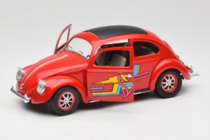 Volkswagen Brouk Červený Solido 1:18 8306 Kov – obrázek 2 z 8
