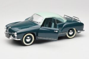 Volkswagen Karmann Ghia Modrý Solido 1:18 8061 Kov – obrázek 2 z 8