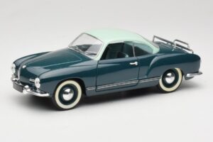 Volkswagen Karmann Ghia Modrý Solido 1:18 8061 Kov