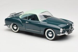 Volkswagen Karmann Ghia Modrý Solido 1:18 8061 Kov – obrázek 6 z 8