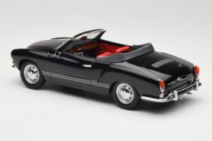 Volkswagen Karmann Ghia Kabriolet Černý Minichamps 1:18 155054031 Kov – obrázek 5 z 6