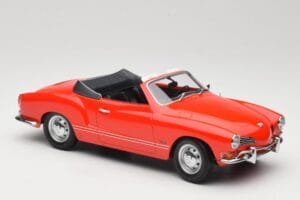 Volkswagen Karmann Ghia Kabriolet Červený Minichamps 1:18 155054030 Kov – obrázek 4 z 6