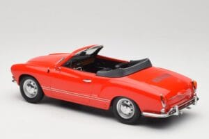 Volkswagen Karmann Ghia Kabriolet Červený Minichamps 1:18 155054030 Kov – obrázek 5 z 6