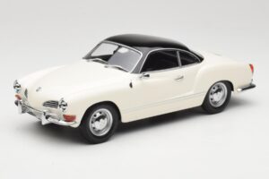 Volkswagen Karmann Ghia Krémový Černý Minichamps 1:18 155054021 Kov