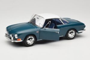 Volkswagen Karmann Ghia Type 34 1500 Sea Blue Norev 1:18 188646 Kov – obrázek 2 z 8