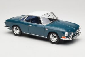 Volkswagen Karmann Ghia Type 34 1500 Sea Blue Norev 1:18 188646 Kov – obrázek 6 z 8