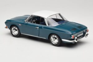 Volkswagen Karmann Ghia Type 34 1500 Sea Blue Norev 1:18 188646 Kov – obrázek 7 z 8