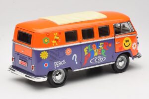 Volkswagen Microbus T1 Flower Power Road Signature 1:18 92329 Kov – obrázek 3 z 8