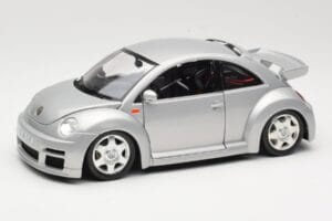 Volkswagen New Beetle RSi Stříbrný Bburago 1:18 3306 Kov
