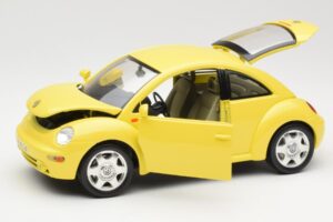 Volkswagen New Beetle Žlutý Bburago 1:18 BEETLE001 Kov – obrázek 2 z 8