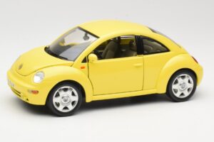 Volkswagen New Beetle Žlutý Bburago 1:18 BEETLE001 Kov