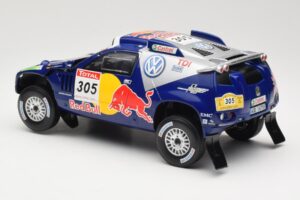 Volkswagen Race Touareg #305 Volkswagen Motorsport M. Miller / R. Pitchford Dakar Rally 2009 Norev 1:18 188466 Kov – obrázek 6 z 7