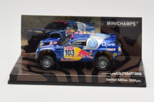 Volkswagen Race Touareg #103 B. Saby / R. Perin Winner Rally Por Las Pampas 2005 Minichamps 1:43 436055303 Kov