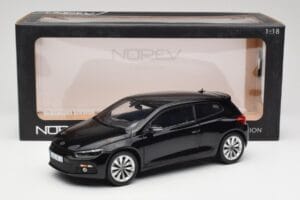 Volkswagen Scirocco Mk3 Černý Norev 1:18 188471 Kov – obrázek 8 z 8