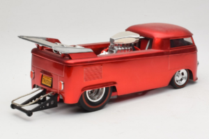 Volkswagen T1 Truck Červený Hot Wheels 1:18 J2895 Kov – obrázek 3 z 8