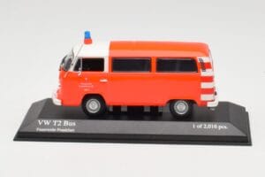 Volkswagen T2 Bus Hasiči Frankfurt Minichamps 1:43 400053091 Kov
