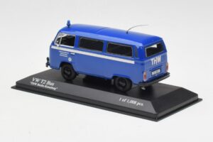 Volkswagen T2 Bus THW Minichamps 1:43 400053094 Kov – obrázek 3 z 4