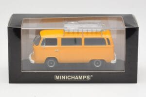 Volkswagen T2 Bus Žlutý Minichamps 1:43 400053002 Kov – obrázek 4 z 4
