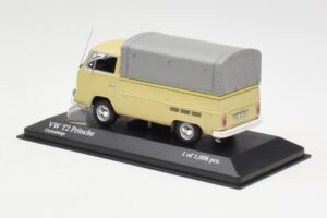 Volkswagen T2 Flatbed Béžový Minichamps 1:43 400053204 Kov – obrázek 3 z 4