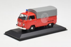 Volkswagen T2 Flatbed Hasiči Dortmund Minichamps 1:43 400053290 Kov – obrázek 2 z 4