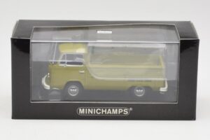 Volkswagen T2 Flatbed Zelený Minichamps 1:43 400053202 Kov – obrázek 4 z 4