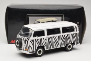 Volkswagen T2a Bus Safari Schuco 1:18 191 Kov – obrázek 8 z 8