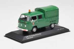 Volkswagen T2b Double Cab Flatbed Stadt Solberg Minichamps 1:43 400053261 Kov – obrázek 2 z 4