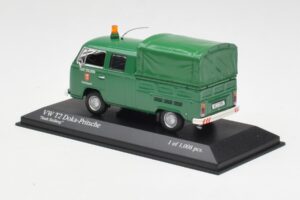 Volkswagen T2b Double Cab Flatbed Stadt Solberg Minichamps 1:43 400053261 Kov – obrázek 3 z 4