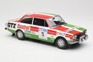 Volvo 142 #5 H. Mikkola / E. Rautanen Rally 1000 Lakes 1973 MCG 1:18 MCG18529R Kov – obrázek 4 z 6