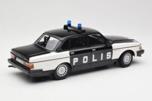 Volvo 240 GL Polis Sweden Černý Minichamps 1:18 155171497 Kov – obrázek 2 z 6