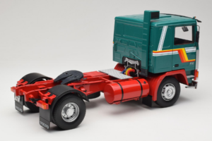 Volvo F1220 Zelený Červený Road Kings 1:18 RK180032 Kov – obrázek 3 z 8
