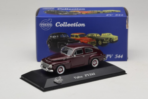 Volvo PV544 Tmavě Červený Atlas 1:43 8506014 Kov – obrázek 4 z 4