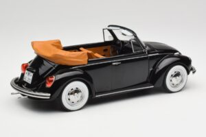 Volkswagen Beetle 1303 Kabriolet Černý Norev 1:18 188533 Kov – obrázek 2 z 6