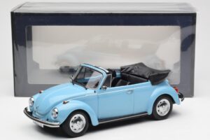 Volkswagen Beetle 1303 Kabriolet Světle Modrý Norev 1:18 188531 Kov – obrázek 6 z 6