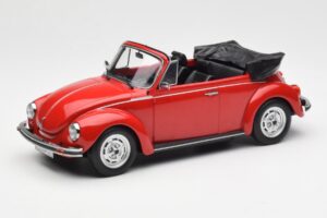 Volkswagen Beetle 1303 Kabriolet Červený Norev 1:18 188529 Kov