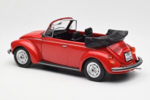 Volkswagen Beetle 1303 Kabriolet Červený Norev 1:18 188529 Kov – obrázek 5 z 6