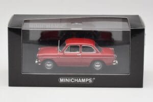 Volkswagen 1500 Ruby Červený Minichamps 1:43 VW001 Kov – obrázek 4 z 4
