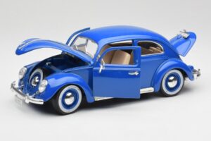 Volkswagen Beetle Modrý Bburago 1:18 23124646 Kov – obrázek 2 z 8
