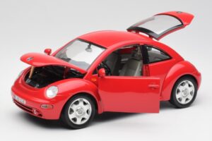 Volkswagen New Beetle Červený Bburago 1:18 8185108 Kov – obrázek 2 z 8