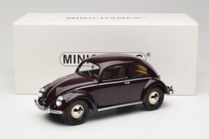 Volkswagen Beetle Ruby Červený Minichamps 1:18 107054002 Pryskyřice – obrázek 6 z 6