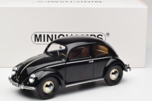 Volkswagen Beetle Type 1 Černý Minichamps 1:18 107054001 Kov – obrázek 6 z 6
