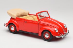 Volkswagen Kabriolet Ruby Červený Maisto 1:18 32826 Kov – obrázek 6 z 8