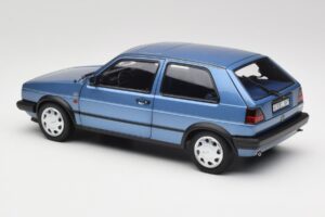 Volkswagen Golf Mk2 10 Million Star Modrá Metalíza Norev 1:18 188562 Kov – obrázek 7 z 8