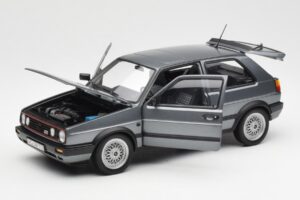 Volkswagen Golf Mk2 GTI Šedý Metalická Norev 1:18 188442 Kov – obrázek 2 z 8