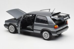 Volkswagen Golf Mk2 GTI Šedý Metalická Norev 1:18 188442 Kov – obrázek 5 z 8